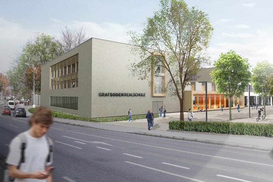 Baubeginn Graf-Soden-Realschule