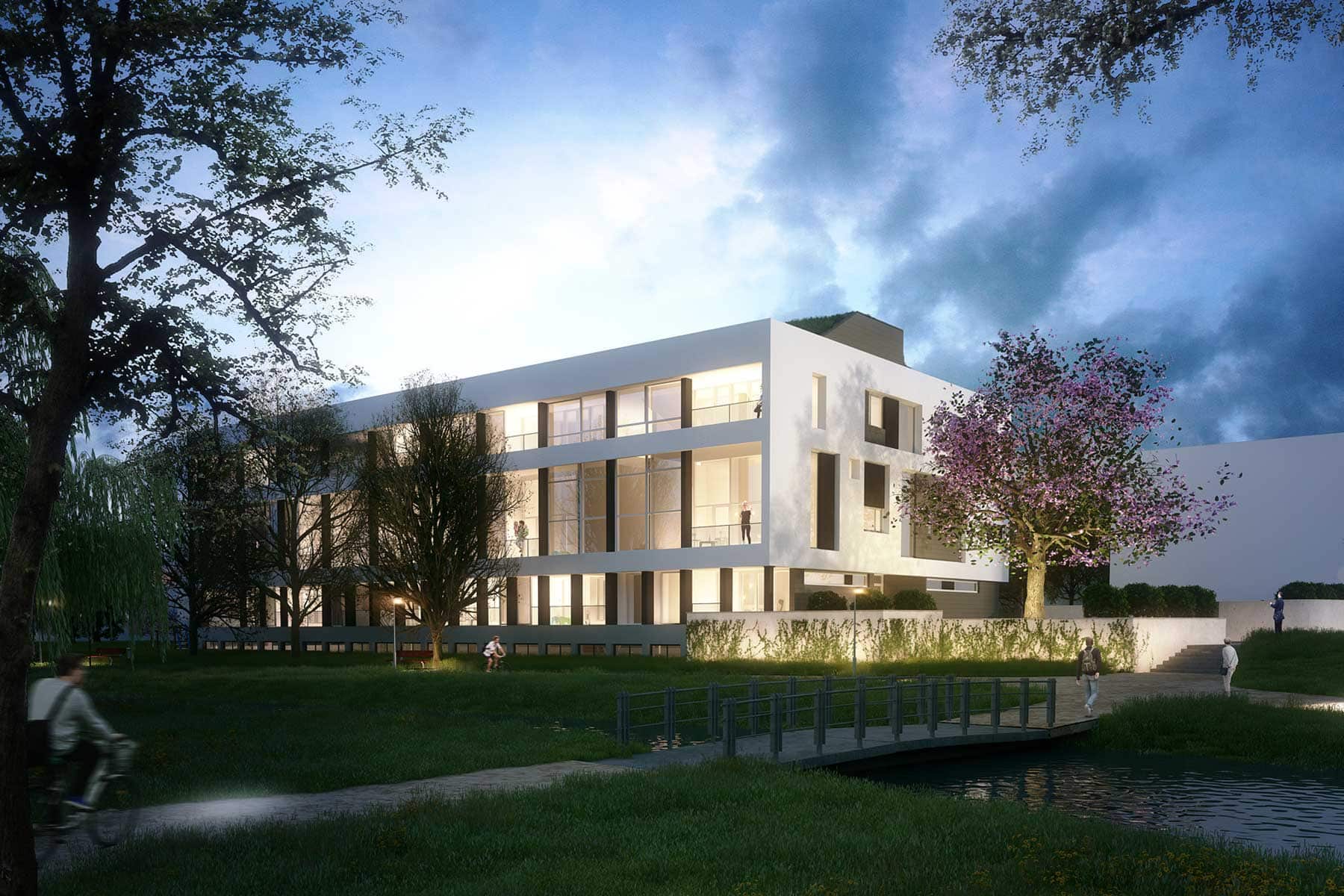 Wohnhaus K 20 Kässbohrer Setra Kantine, Ulm
