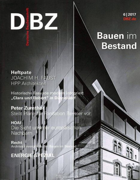 Publikation – Deutsche Bauzeitschrift 06/17