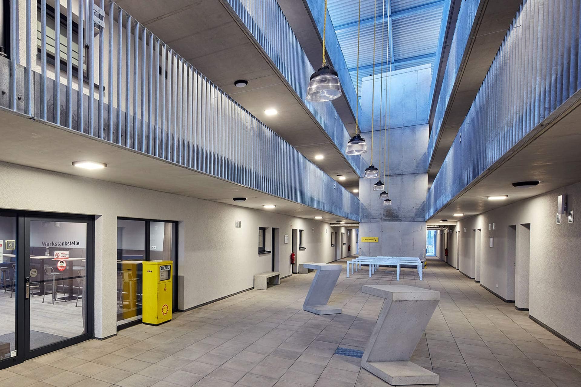 Schlafwerk Atrium, Aldinger Architekten