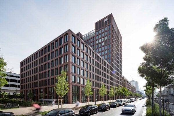 Deutsche Bahn Tower, Fassade, Aldinger Architekten