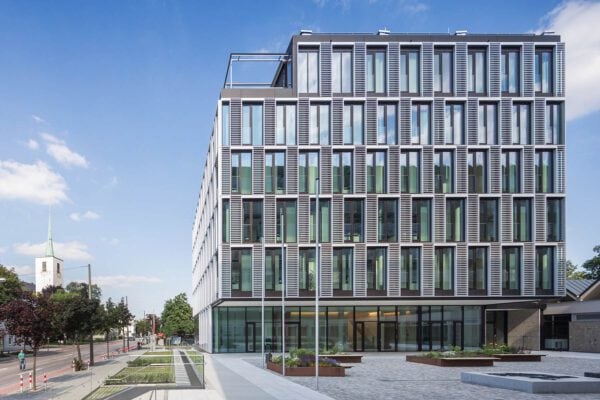 Erweiterung Landratsamt Rosenheim Aussenansicht