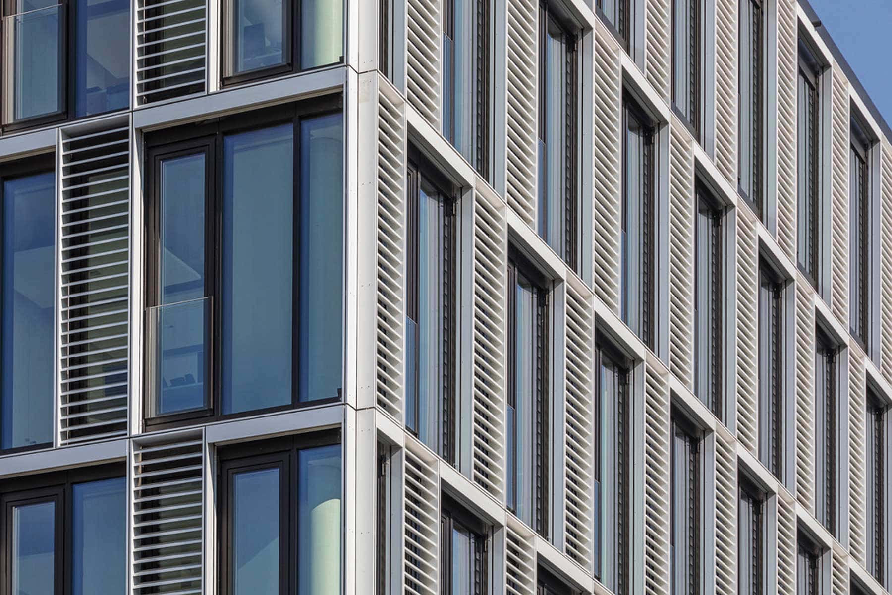 Landratsamt Rosenheim Fassade Detail