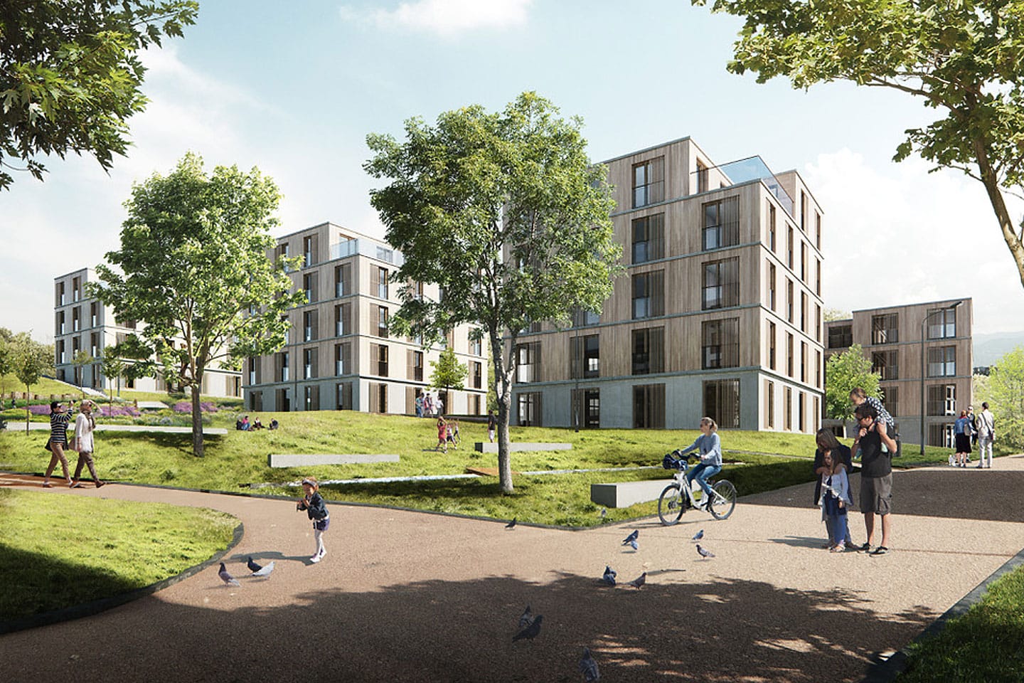 Rinker Areal Ravensburg Aussenansicht