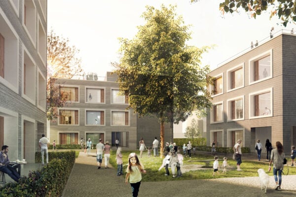 Siedlungsbau Wendlingen Aussenansicht