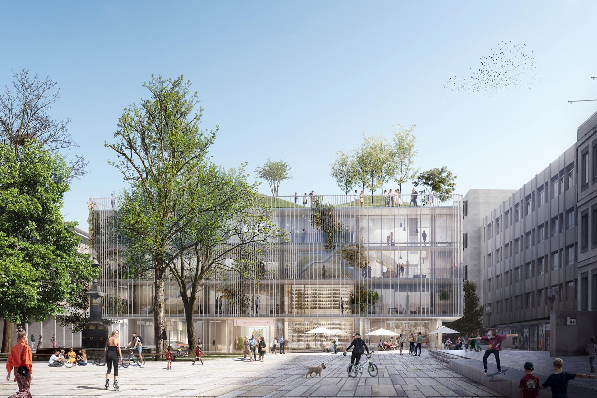 Haus des Tourismus in Stuttgart, Aldinger Architekten