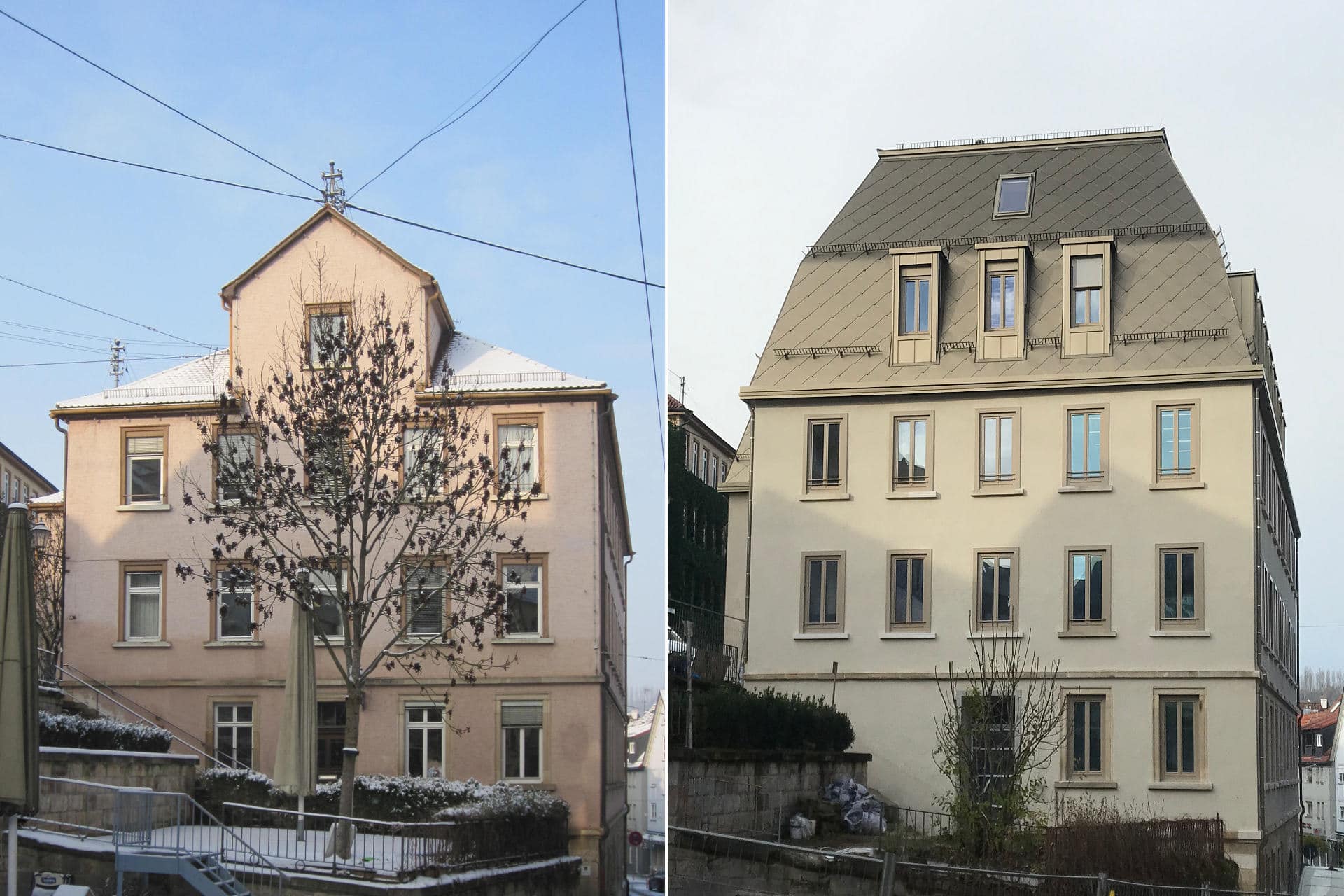 Hölderlinhaus-Vorher-Nachher